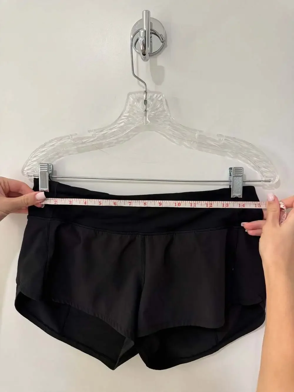 Lululemon Speed Up Athletic Running Shorts Black Size 6